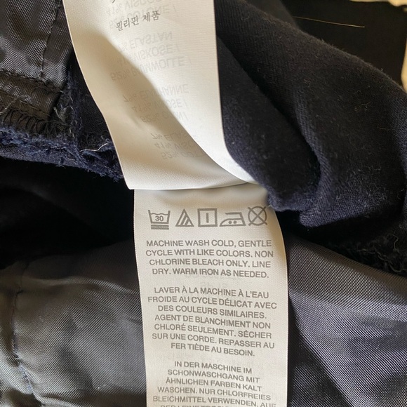 J. CREW Campbell Navy Blue Cotton pants - Picture 10 of 10